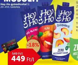 PRIVÁT Hey-Ho gyümölcsital ajánlat