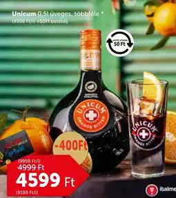 PRIVÁT Unicum ajánlat