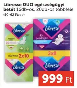 PRIVÁT Libresse DUO egészségügyi betét ajánlat