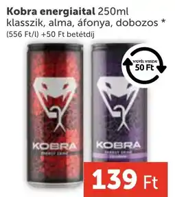 PRIVÁT Kobra energiaital ajánlat