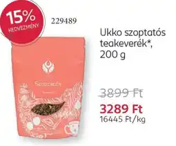 Rossmann Ukko szoptatós teakeverék ajánlat