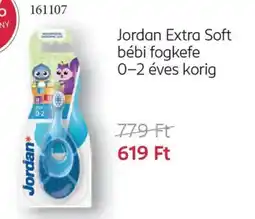 Rossmann Jordan Extra Soft bébi fogkefe ajánlat