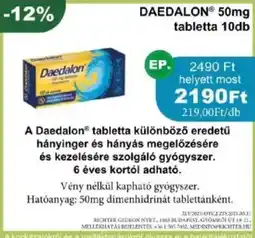 PatikaPlus Daedalon tabletta ajánlat