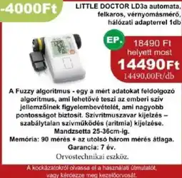 PatikaPlus Little doctor ld3a automata, felkaros, vérnyomásmérő stb. ajánlat
