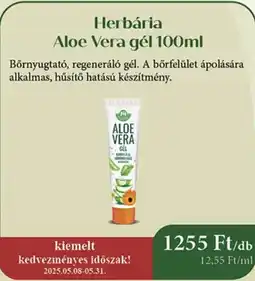 Herbária Herbária Aloe Vera gél ajánlat