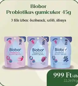 Herbária Biobor Probiotikus gumicukor ajánlat