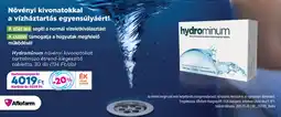 Gyöngy Patikák Hydrominum növényi kivonatokat tartalmazó étrend-kiegészítő tabletta ajánlat