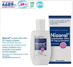 Gyöngy Patikák Nizoral korpásodás ellen sampon ajánlat