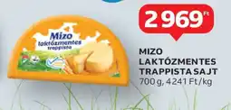 Auchan Mizo Laktózmentes Trappista Sajt ajánlat