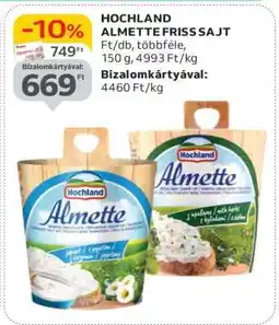 Auchan HOCHLAND ALMETTE FRISS SAJT ajánlat