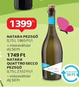 Auchan Natara Pezsgő ajánlat