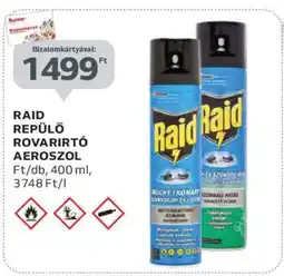 Auchan RAID Repülő Rovarirtó Aeroszol ajánlat