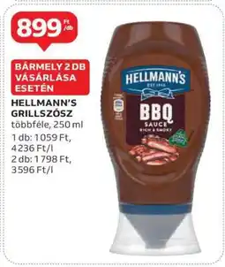 Auchan Hellmann's Grillszósz ajánlat
