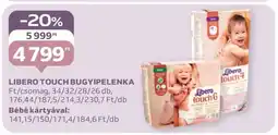Auchan LIBERO TOUCH BUGYIPELENKA ajánlat