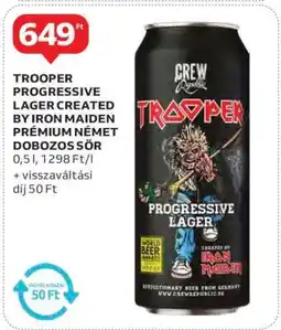 Auchan Trooper Progressive Lager ajánlat