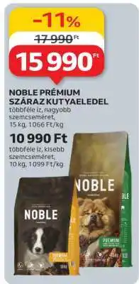 Auchan Noble Prémium Száraz Kutyaeledel ajánlat