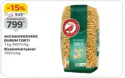 Auchan AUCHAN KEDVENC DURUM TORTI ajánlat