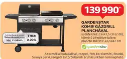 Auchan GARDENSTAR KOMBI GÁZGRILL PLANCHÁVAL ajánlat