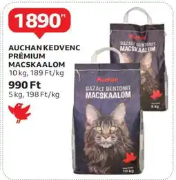Auchan AUCHAN KEDVENC PRÉMIUM MACSKAALOM ajánlat