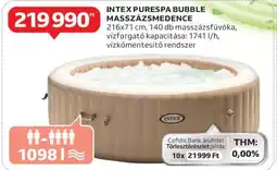 Auchan INTEX PureSpa Bubble Masszázsmedence ajánlat