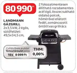 Auchan Landmann gázgrill ajánlat