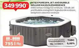 Auchan INTEX Purespa Jet and Bubble Deluxe Masszázsmedence ajánlat