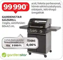 Auchan GARDENSTAR GÁZGRILL ajánlat
