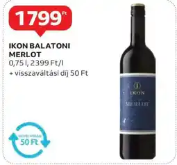 Auchan IKON Balatoni Merlot ajánlat