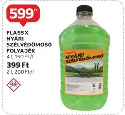 Auchan FLASS X Nyári Szélvédőmosó Folyadék ajánlat