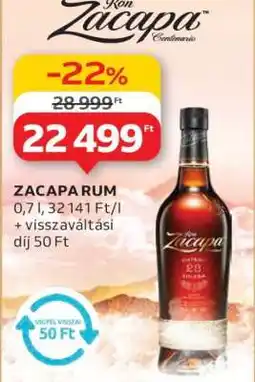 Auchan Zacapa Rum ajánlat