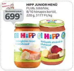 Auchan HIPP JUNIOR MENÜ ajánlat