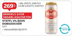 Auchan STEFFL VILÁGOS DOBOZOS SÖR ajánlat