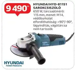 Auchan HYUNDAI HYD-81151 SAROKCSISZOLÓ ajánlat