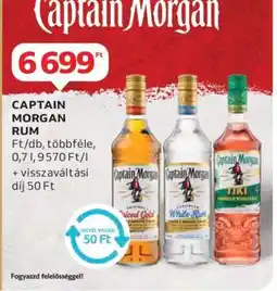 Auchan CAPTAIN MORGAN RUM ajánlat