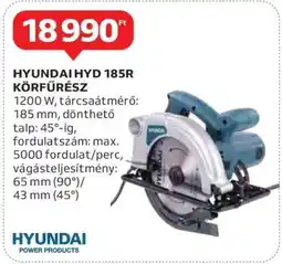 Auchan HYUNDAI HYD 185R KÖRFŰRÉSZ ajánlat