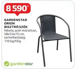 Auchan GARDENSTAR ORION BISZTRÓ SZÉK ajánlat