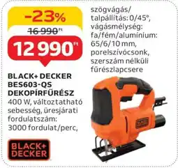 Auchan BLACK+DECKER BES603-QS Dekopírfűrész ajánlat