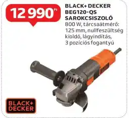 Auchan BLACK+DECKER BEG120-QS SAROKCSISZOLÓ ajánlat