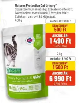 Alpha Zoo Natures Protection Cat Urinary ajánlat