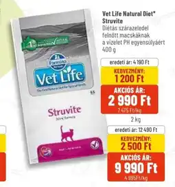 Alpha Zoo Vet Life Natural Diet Struvite ajánlat