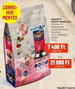 Alpha Zoo Happy&fit superior hipoallergén ajánlat