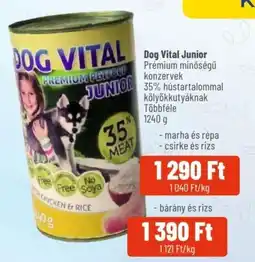 Alpha Zoo Dog Vital Junior ajánlat
