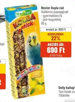 Alpha Zoo Nestor Dupla rúd ajánlat