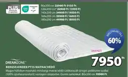 JYSK Dreamzone bergsfjorden pt15 matracvédő ajánlat