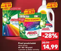 Kaufland SK Ariel Prací prostriedok ajánlat