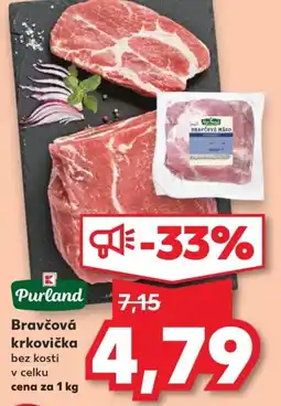 Kaufland SK Purland Bravčová krkovička ajánlat