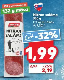 Mecom Nitran saláma