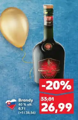 Kaufland SK Karpatske brandy ajánlat