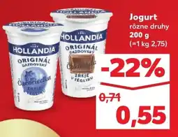 Kaufland SK HOLLANDIA Jogurt ajánlat