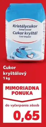 Kaufland SK Cukor kryštál ajánlat